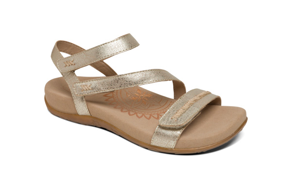 aetrex georgia sandals