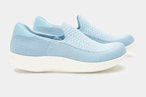 Alegria Steadie: Baby Blue Shoe