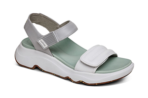 Aetrex Whit Sandal: Mint White