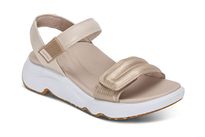 Aetrex Whit Sandal: Champagne