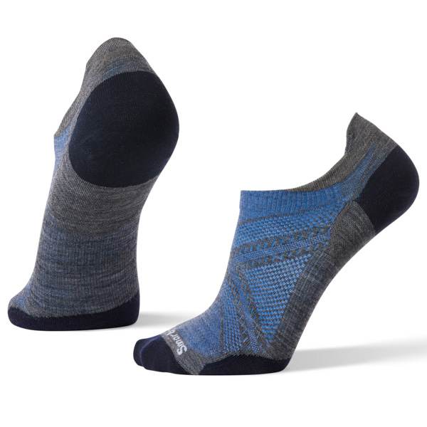 Smartwool Men's PhD Run Ultra Light Micro Socks: Medium Gray
