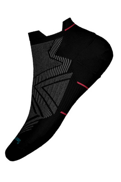 Smartwool - Women's Run Targeted Cushion Low Ankle Socks: Black
