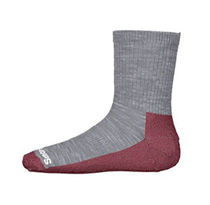 Smartwool - Kids' Hike Light Cushion Crew Socks: Light Gray