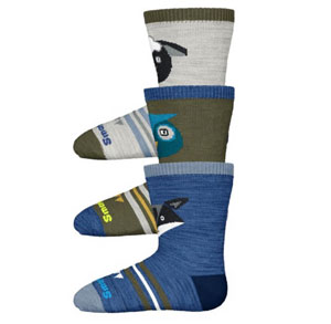 Smartwool - Toddler Trio Socks: Winter Moss