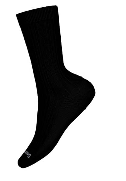 Smartwool - Women's Everyday Cable Crew Socks - Black