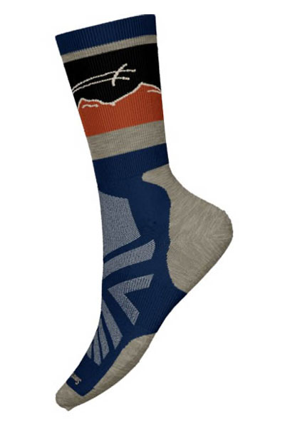 Smartwool Women's Athlete Edition Approach Crew: Alpine Blue