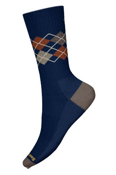 Smartwool - Everyday Diamond Jim Crew Socks: Deep Navy