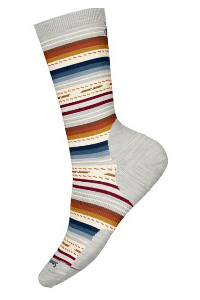 Smartwool - Women's Everyday Margarita Crew Socks: Ash