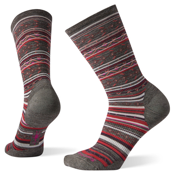 Smartwool Women's Everyday Ethno Graphic Crew: Taupe