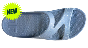 Telic Flip Flop Sandals: Zstrap Dolphine Gray/White Splash