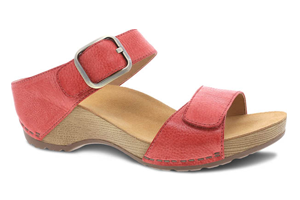 Dansko Tanya: Coral Milled Burnished