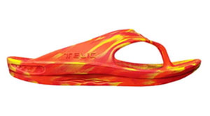 Telic Flip Flop Sandals: Fire