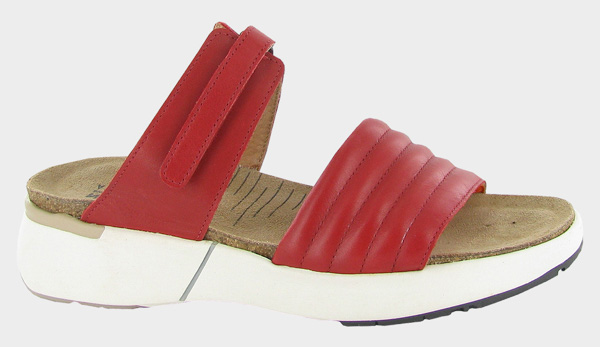 Naot Vesta: Kiss Red Leather