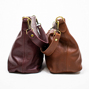 Latico Avery Milled Leather Crossbody Bag