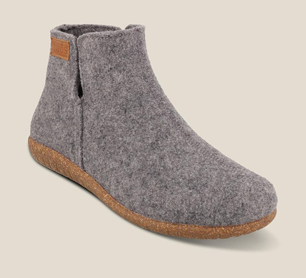 Taos Unisex Good Wool Clogs: Grey
