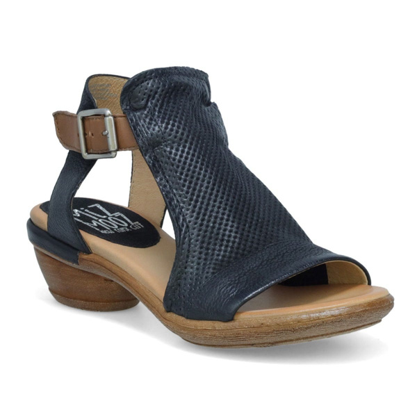 Miz Mooz Calista Comfy Heels: Black