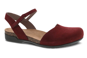 Dansko Rowan: Cinnabar Milled Nubuck