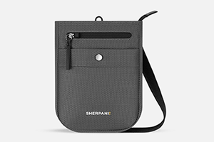 Sherpani Prima AT Travel Crossbody: Granite Grey