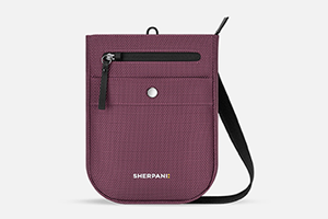 Sherpani Prima AT Travel Crossbody: Smoky Orchid