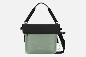 Sherpani Vale AT Reversisble Crossbody: Aloe Mist Green