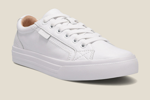 Taos Plim Soul Lux: White Leather