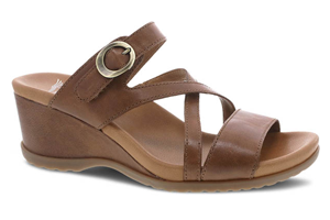 Dansko Ana: Tan Glazed Calf