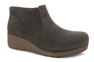 Dansko Charlene Taupe Milled Nubuck