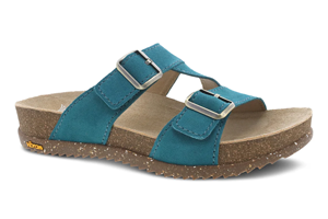 Dansko Dayna: Teal Suede
