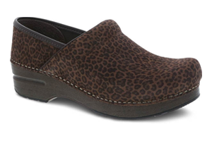 Dansko Professional Mini Leopard Suede