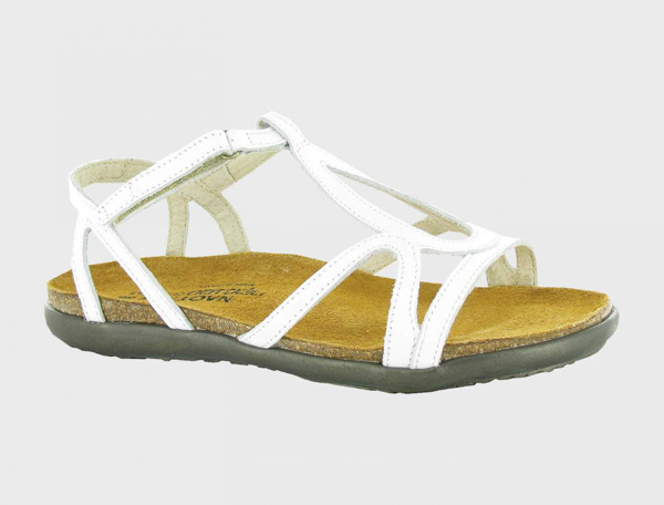 Naot Dorith: White Leather
