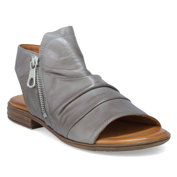 Miz Mooz Dylan Leather Sandal: Graphite