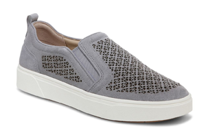 Vionic Kimmie Perf Sneaker: Grey