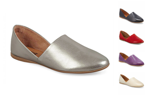 Miz Mooz: Kimmy Flats - Brandy, Red, Black, Purple, Cream, and Pewter