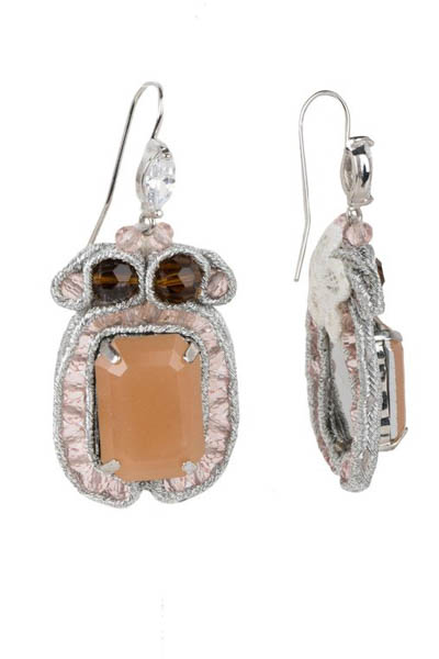 Peaches and Cream Earring