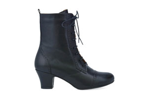 Miz Mooz Flicka Boots: Black
