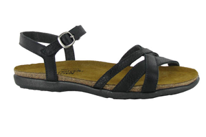 Naot Patricia: Soft Black Leather