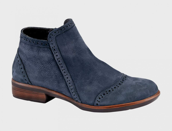 Naot Nefasi Boot: Navy Velvet Nubuck