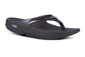 OOFOS Women's OOLALA Sandal: Black