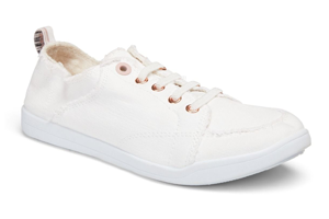 Vionic Beach Pismo Sneaker: Cream Canvas