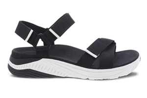 Dansko Racquel: Black Webbing