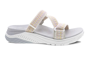 Dansko Rosette: Ivory Multi Webbing