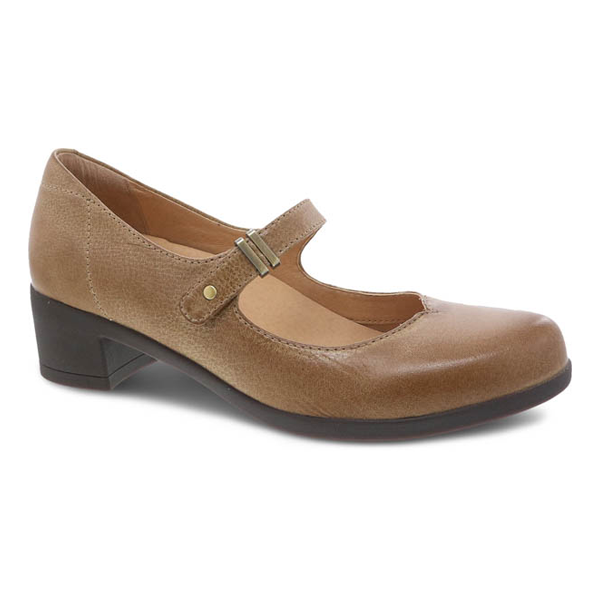 Dansko Callista: Tan Milled Burnished