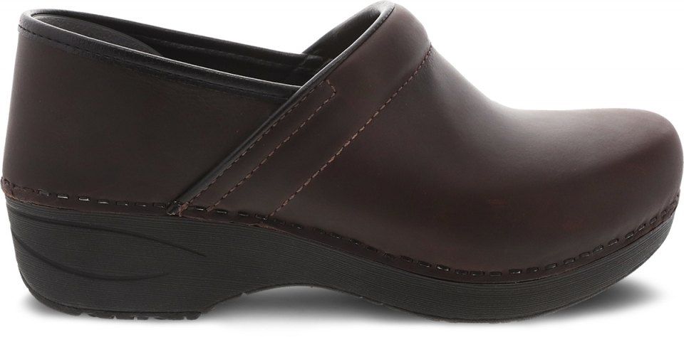 Dansko Professional XP 2 Clog: Brown Waterproof Pull Up