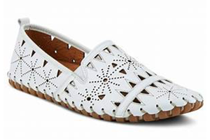 Spring Step Fusaro Loafer: White