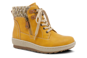 Spring Step Relife Karlene Boot: Mustard Yellow