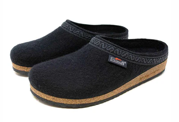 Stegmann Men's Original 108 Cork Clog: Black