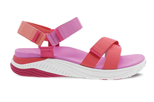 Dansko Racquel: Strawberry Herringbone Webbing