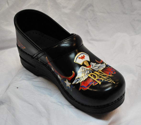 LIMITED EDITION Dansko Hand painted 