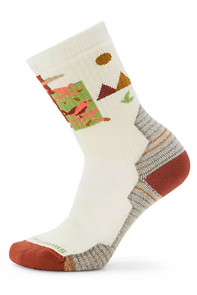 Smartwool - Women's Hike Full Cushion Alpine Perch Crew Socks: Natural