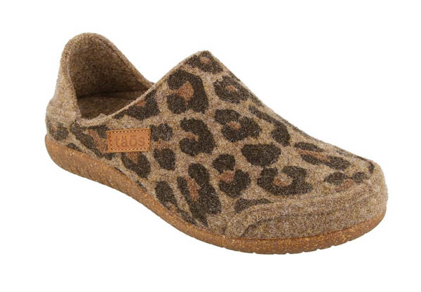 Taos Convertawool: Tan Leopard Wool